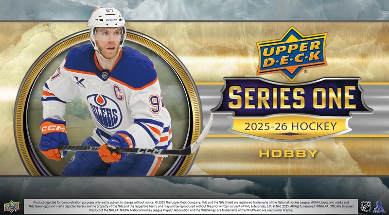Carte à collectionner - UD SERIES 1 HOCKEY 25/26