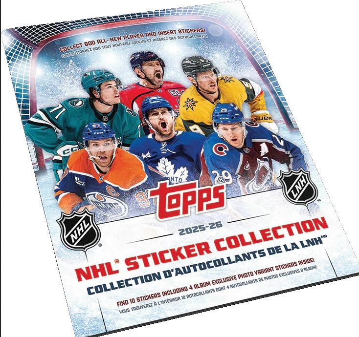 Collection d'autocollants de le LNH