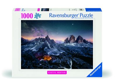 Casse-tête 1000 pièces Ravensburger - Three Peaks, Dolomites