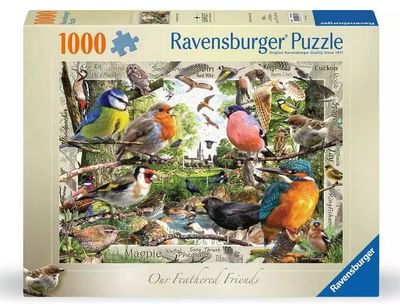 Casse-tête 1000 pièces Ravensburger - Our Featheres Friends