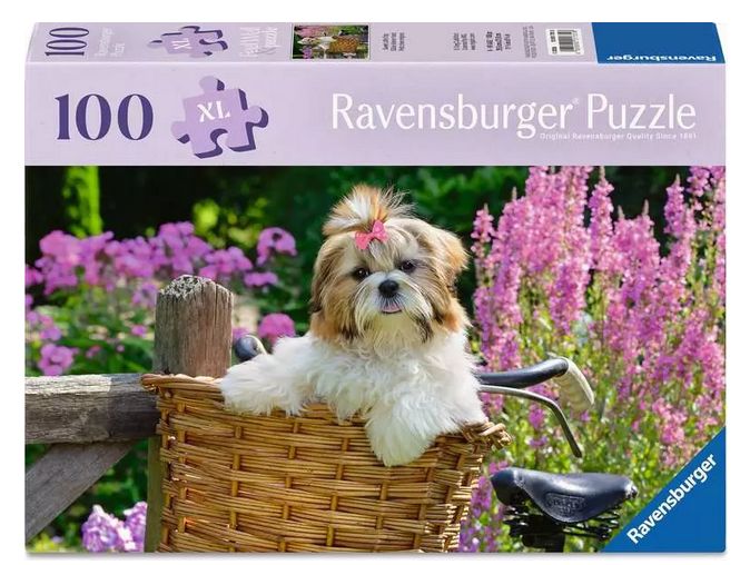Casse-tête 100 pièces Ravensburger - Sweet Little Dog