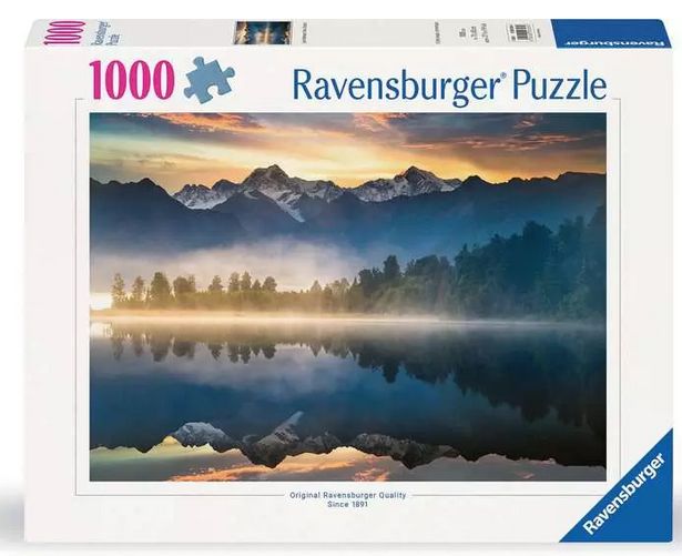 Casse-tête 1000 pièces Ravensburger - Lake Matheson, New Zealand
