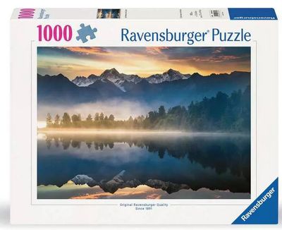 Casse-tête 1000 pièces Ravensburger - Lake Matheson, New Zealand