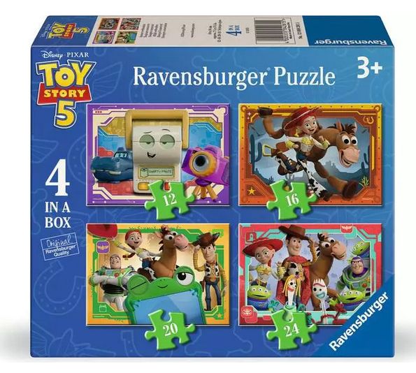 Casse-tête 4 en 1 de 12 à 24 pièces Ravensburger - Always Connected