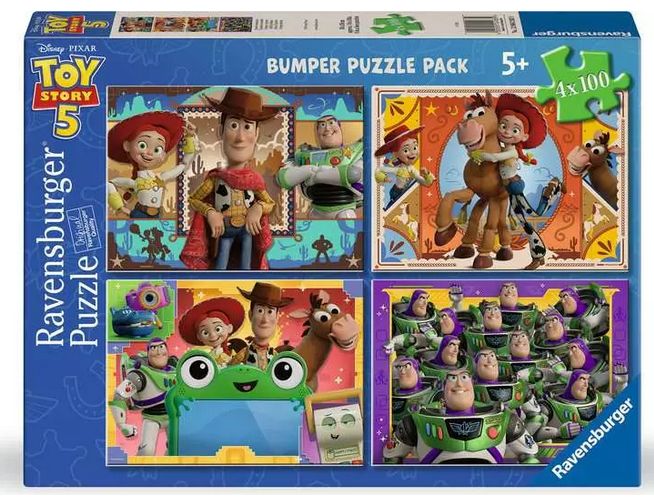 Casse-tête 4 x 100 pièces Ravensburger - Toy Story 5