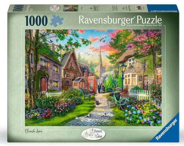 Casse-tête 1000 pièces Ravensburger - Church Lane