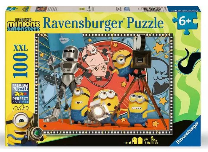 Casse-tête 100 pièces XXL Ravensburger - Minions 3