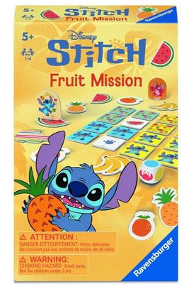 Jeu de mémoire Mission fruit de Stitch