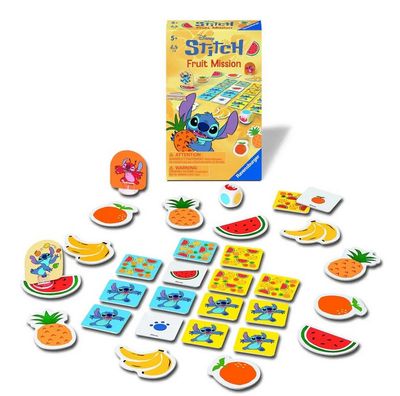 Jeu de mémoire Mission fruit de Stitch