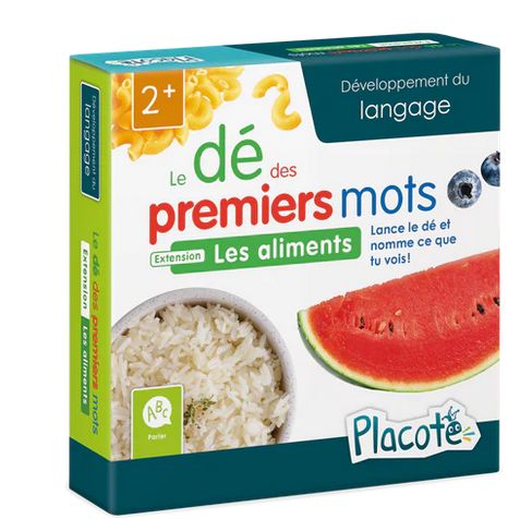 Placote - Le dé des premiers mots: Aliments (extension)