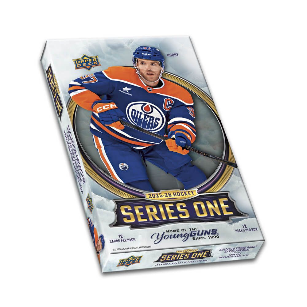 Carte à collectionner - UD SERIES 1 HOCKEY 25/26 boite de 12  paquets