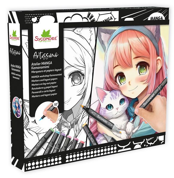 Artissimo- Atelier Manga avec marqueurs - Kemonomimi