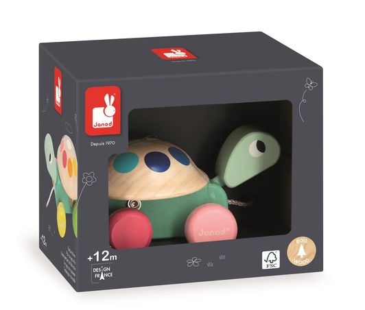 Tortue à tirer Zigolos