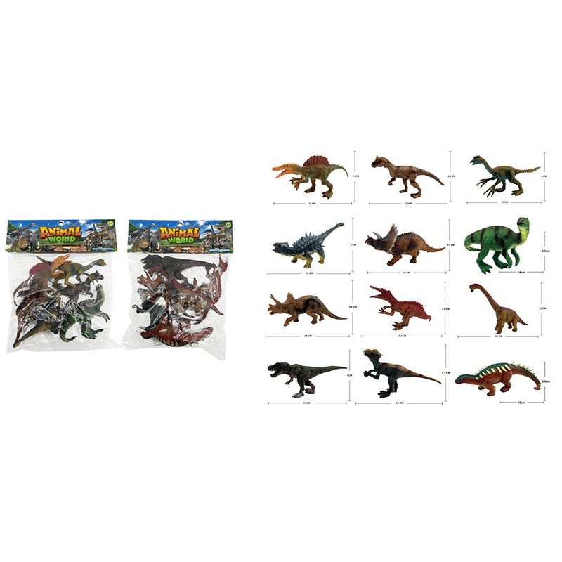 Dinosaure ensemble de 6 pièces 15 cm