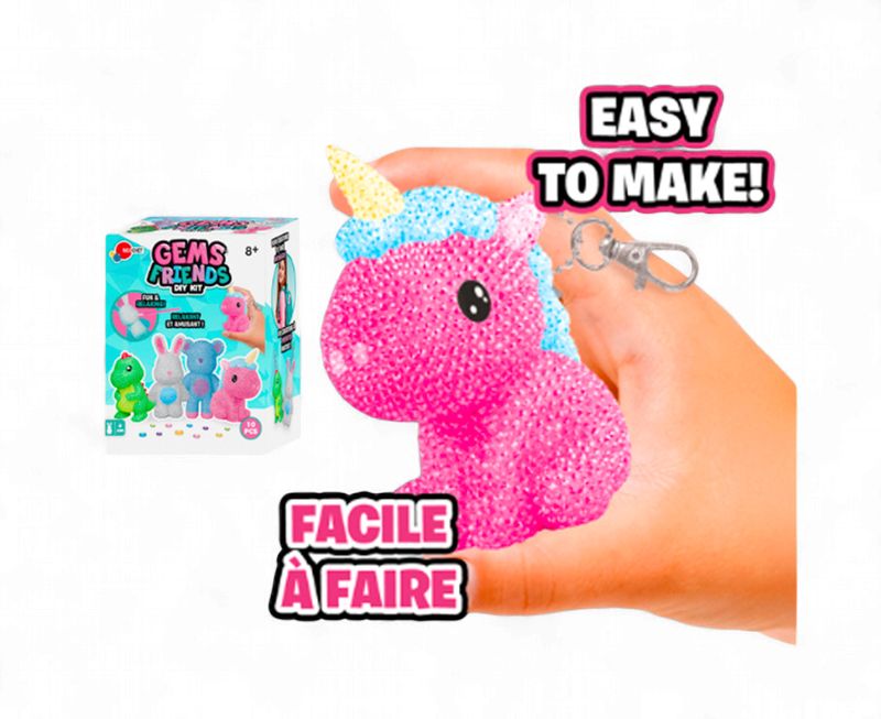 Porte-clé à diamanter animaux