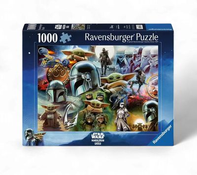 Casse-tête 1000 pièces Ravensburger - Le Mandalorien et Grogu