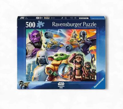 Casse-tête 500 pièces Ravensburger - Le Mandalorien et Grogu