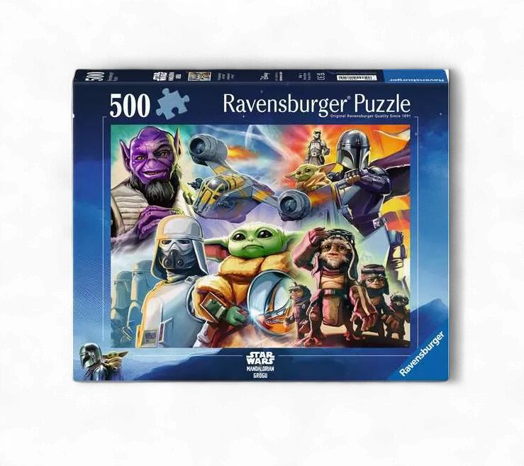 Casse-tête 500 pièces Ravensburger - Le Mandalorien et Grogu