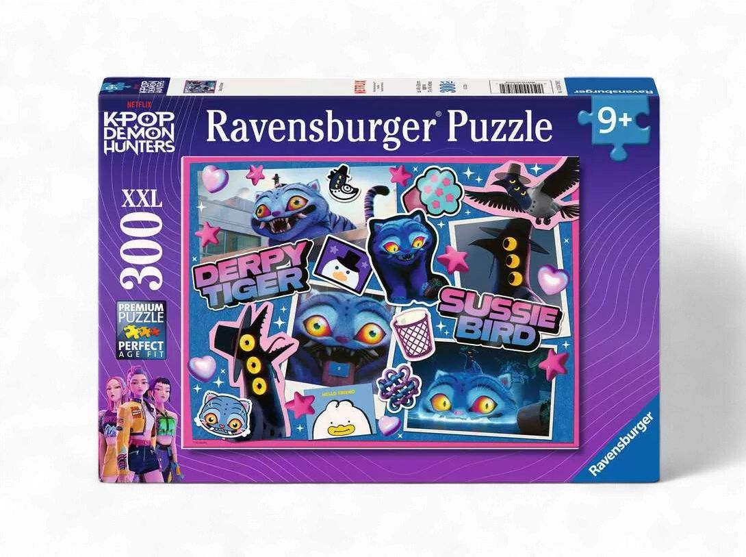Casse-tête 300 pièces XXL Ravensburger - KPop Demon Hunter: Derpy &amp; Sussie
