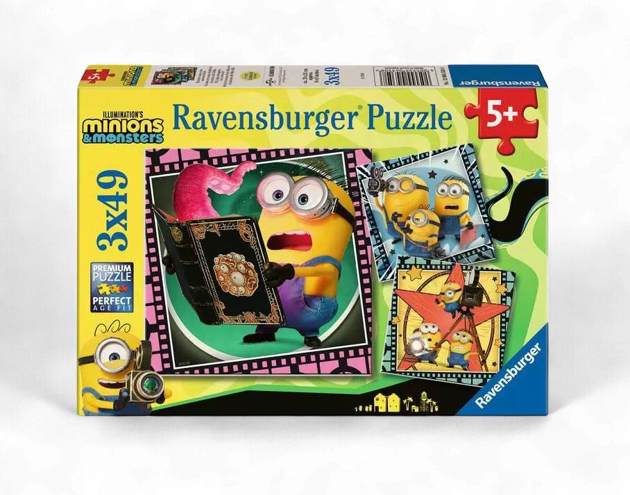 Casse-tête 3x49 pièces Ravensburger - Minions 3