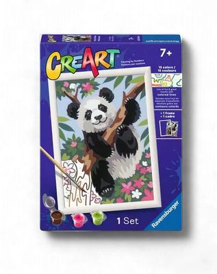Creart - Peinture à numéro: Panda joueur