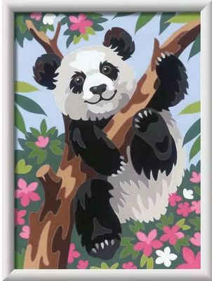 Creart - Peinture à numéro: Panda joueur