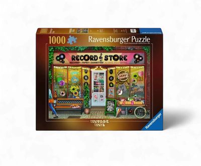 Casse-tête 1000 pièces Ravensburger - Vinyles vintages