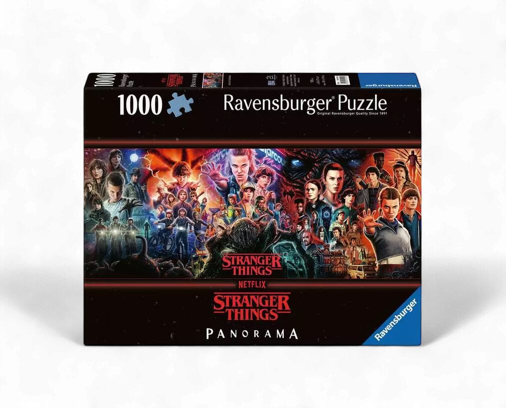 Casse-tête 1000 pièces Ravensburger - Stanger Things (panoramique)