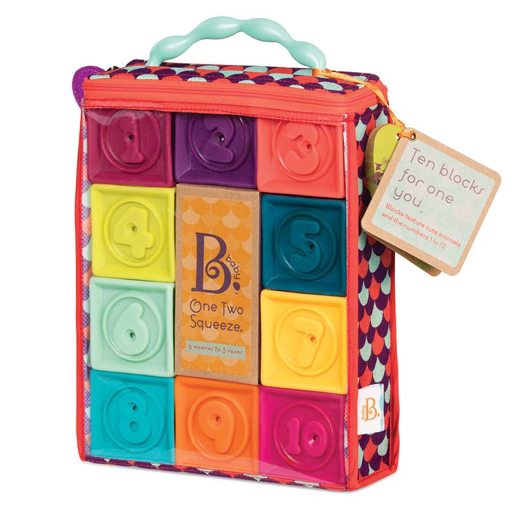 B.Baby - Blocs souples "One Two Squeeze"