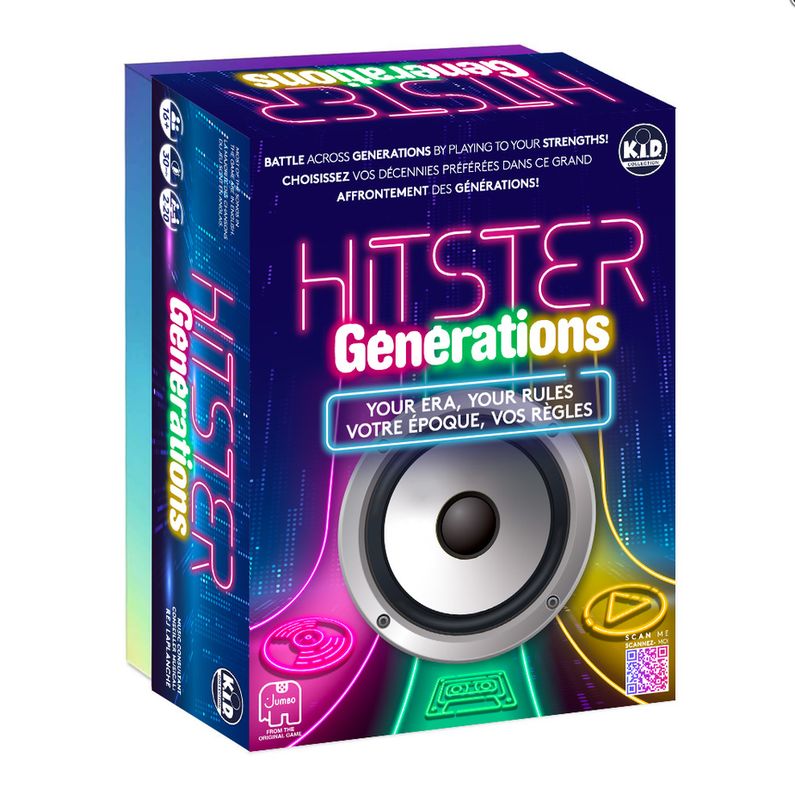 Hitster Générations - Jeu de party musical