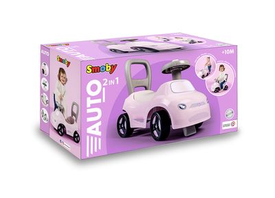 Smoby - Porteur 2-en-1 Rose