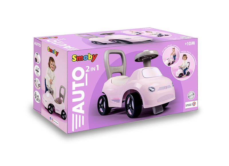 Smoby - Porteur 2-en-1 Rose