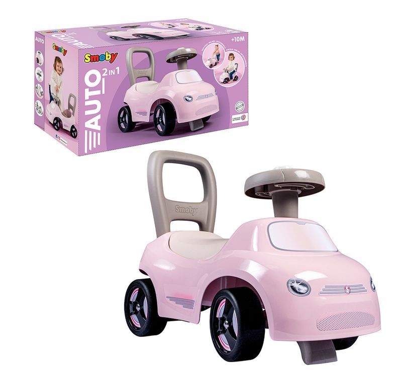 Smoby - Porteur 2-en-1 Rose