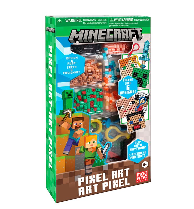 Ensemble d'art pixel Minecraft