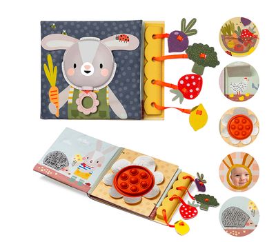 Taf Toys - Mon 1er livre d'activités jardin