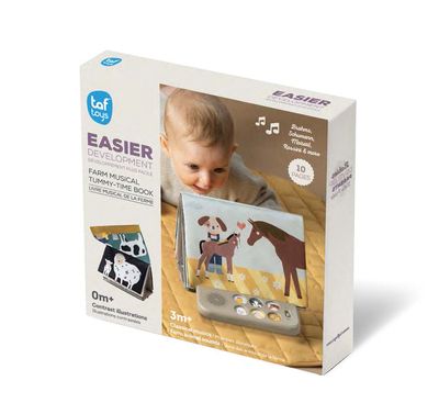 Taf Toys - Livre de sons apaisants