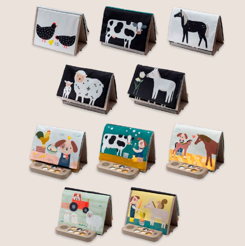 Taf Toys - Livre de sons apaisants