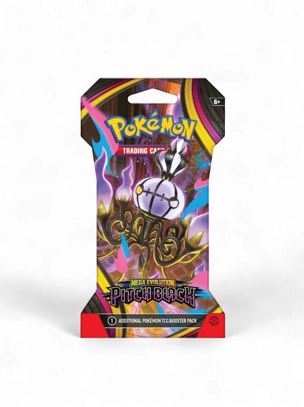 Pokémon Mega évolution #ME05 Pitch Black Sleeved pack (Anglais)
