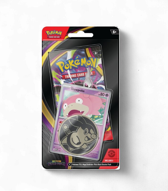 Pokémon Mega evolution #ME05 Pitch black Slowpoke Checklane Blister pack (Anglais)