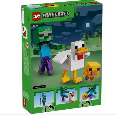Lego Minecraft 21592 - L’attaque du désert du Poulet chevauché
