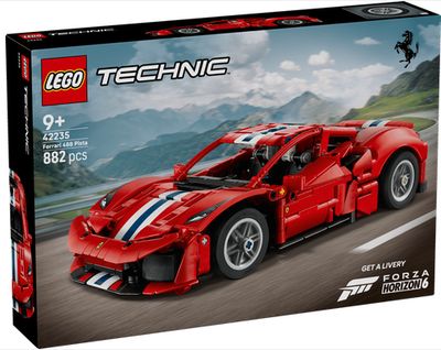 Lego Technic 42235 - La voiture Ferrari 488 Pista
