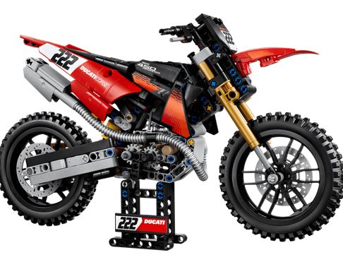 Lego Technic 42238 - La moto Ducati Desmo450 MX Factory