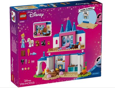 Lego Disney 43283 - Château de Cendrillon et ses amis animaux