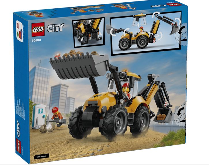 Lego City 60480 - La chargeuse-pelleteuse jaune