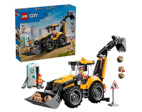 Lego City 60480 - La chargeuse-pelleteuse jaune