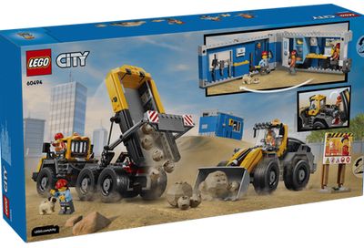 Lego City 60494 - Le camion-benne et la chargeuse frontale