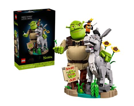 Lego Shrek 72423 - Shrek, l’Âne et le Chat Potté