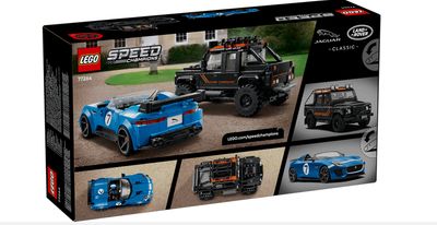 Lego Speed 77264 - La Jaguar Project 7 et le Land Rover Defender