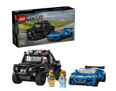 Lego Speed 77264 - La Jaguar Project 7 et le Land Rover Defender
