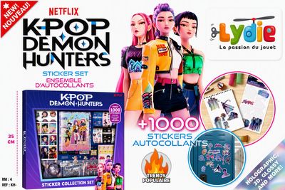 Ensemble de collection d'autocollants KPop